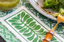 Load image into Gallery viewer, Tavola Slim Napkins - Leaf Green