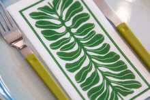 Load image into Gallery viewer, Tavola Slim Napkins - Leaf Green