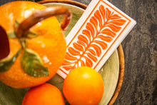 Load image into Gallery viewer, Tavola Slim Napkins - Leaf Orange