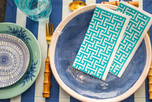 Load image into Gallery viewer, Tavola Slim Napkins - Greek Turquoise