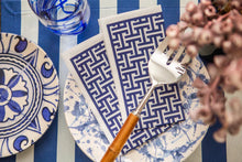Load image into Gallery viewer, Tavola Slim Napkins - Greek Navy