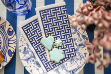 Load image into Gallery viewer, Tavola Slim Napkins - Greek Navy