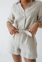 Load image into Gallery viewer, Janni & George New Playsuit with Tie  - Stone