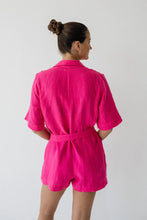 Load image into Gallery viewer, Janni &amp; George New Playsuit with Tie - Fuschia
