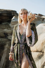 Load image into Gallery viewer, Rush Chiffon Cover Up - Okavango Olive