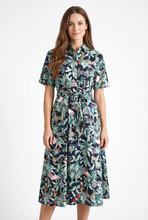 Load image into Gallery viewer, Jo Champ Raglan Shirtwaister - Tropical Multi-coloured