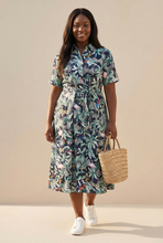 Load image into Gallery viewer, Jo Champ Raglan Shirtwaister - Tropical Multi-coloured