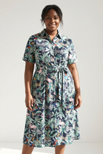 Load image into Gallery viewer, Jo Champ Raglan Shirtwaister - Tropical Multi-coloured