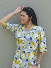 Load image into Gallery viewer, Jo Champ Flared Shirt Dress - Purple