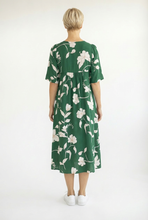 Load image into Gallery viewer, Jo Champ Yoke Dress - Green