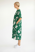 Load image into Gallery viewer, Jo Champ Yoke Dress - Green