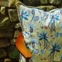Load image into Gallery viewer, Mooch Forest Monkey Cushion Cover 60x60cm  - Lime