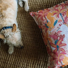 Load image into Gallery viewer, Mooch Lush Jungle Cushion Cover 60x60cm - Peach