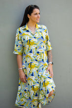 Load image into Gallery viewer, Jo Champ Flared Shirt Dress - Purple