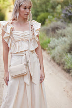 Load image into Gallery viewer, Alfi Micro Pebble Leather Crossbody Bag - Sunset Pink