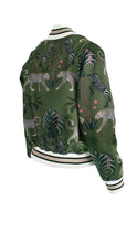 Load image into Gallery viewer, Rush Lined Bomber Jacket - Okavango Olive