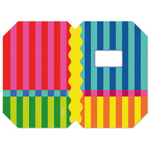 Load image into Gallery viewer, Macaroon A4 Book Covers Set of 4 - Circus Stripe