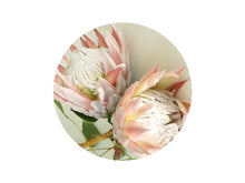 Load image into Gallery viewer, Tableart Coasters  Round  6pk - King Protea Pink
