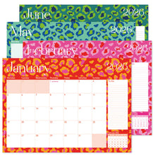 Load image into Gallery viewer, Macaroon A3 Desk Calendar - Lumo Leopard