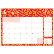 Load image into Gallery viewer, Macaroon A3 Desk Calendar - Lumo Leopard