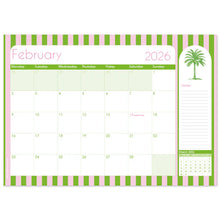 Load image into Gallery viewer, Macaroon A3 Desk Calendar -Palm Royale