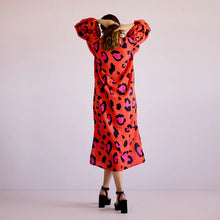 Load image into Gallery viewer, Good Melody Dress - Orange Leo