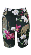 Load image into Gallery viewer, Rush High Waist Shorts - Leopards Kiss Black
