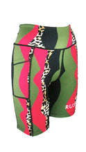 Load image into Gallery viewer, Rush High Waist Shorts - Waving Leopard