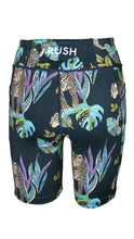 Load image into Gallery viewer, Rush High Waist Shorts - Cobalt Leopard