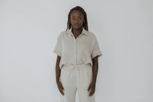 Load image into Gallery viewer, Janni & George S/S Linen Shirt - Stone