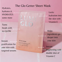 Load image into Gallery viewer, Lumi Glo - The Glo Getter Sheet Mask