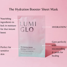 Load image into Gallery viewer, Lumi Glo Hydration Booster Sheet Mask