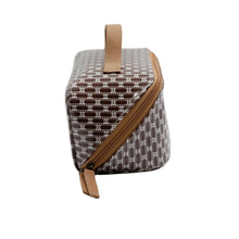 Load image into Gallery viewer, IY Large Cosmetic Bag - African Tweed Brown