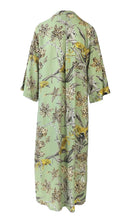 Load image into Gallery viewer, Rush Kaftan Dress - Midnight Orchid Sage