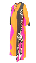 Load image into Gallery viewer, Rush Kaftan Dress - Raging Leopard