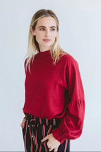 Load image into Gallery viewer, Trinity Denny Reversible Shirt - Garnet