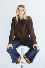 Load image into Gallery viewer, Trinity Page Shirt - Chocolate
