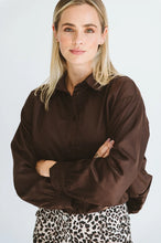 Load image into Gallery viewer, Trinity Page Shirt - Chocolate