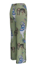 Load image into Gallery viewer, Rush Luxe Pants - Lunch with Leopards Sage