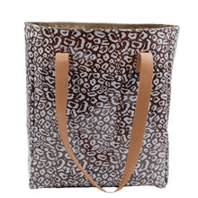 Load image into Gallery viewer, IY Campus Tote - African Footprint White