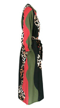 Load image into Gallery viewer, Rush Riviera Resort Dress - Waving Leopard