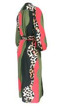 Load image into Gallery viewer, Rush Riviera Resort Dress - Waving Leopard