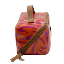 Load image into Gallery viewer, IY Large Cosmetic Bag - Tangerine Tiger