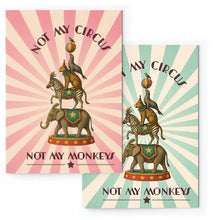 Load image into Gallery viewer, Macaroon A5 Soft Covered Journal Set of 2 - Harlequin Circus