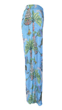 Load image into Gallery viewer, Rush Luxe Lace Pants - Lunch With Leopards Blue