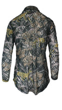 Load image into Gallery viewer, Rush Luxe Lace Shirt - Midnight Orchid