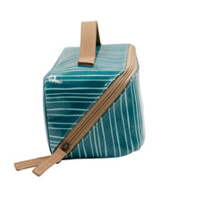 Load image into Gallery viewer, IY Large Cosmetic Bag - Stripe Green