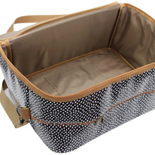 Load image into Gallery viewer, IY Overnight Bag with Leather Handles - Leopard Pink