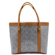 Load image into Gallery viewer, IY Jozi Bag - Spotted Black on White