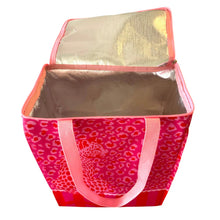 Load image into Gallery viewer, Macaroon Cooler Bag - Lumo Leopard Ruby